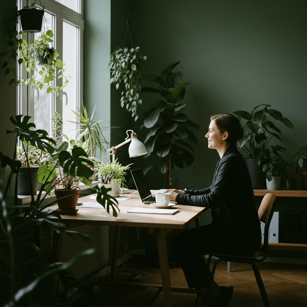 Home 9 Räume und Gebäude mit Objektbegrünung zum Green Office gestalten.