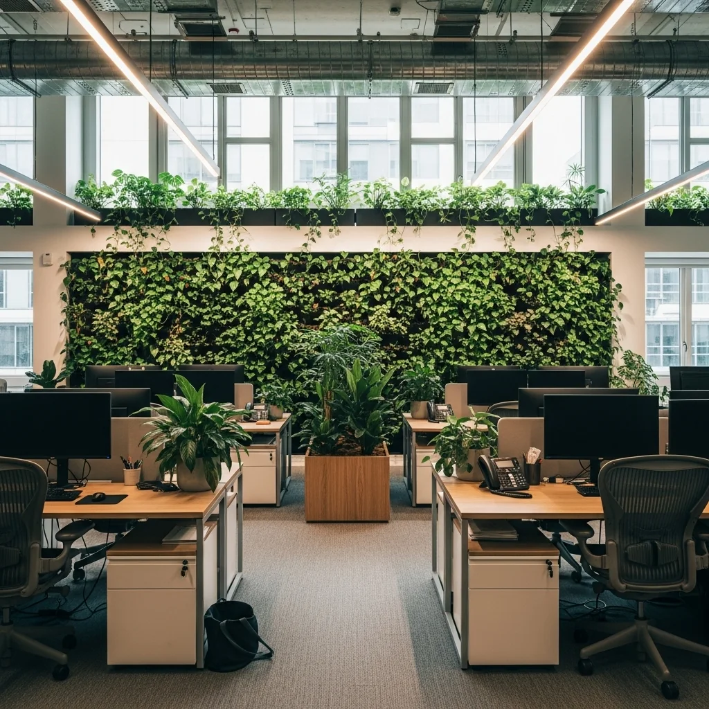 Home 8 Innenraumbegrünung und Büro Begrünung